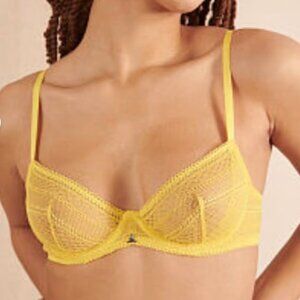 Victoria's Secret Beija London Yellow Bra